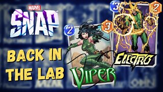 Electro and Viper and Snap, Oh My | Deck Testing Marvel Snap