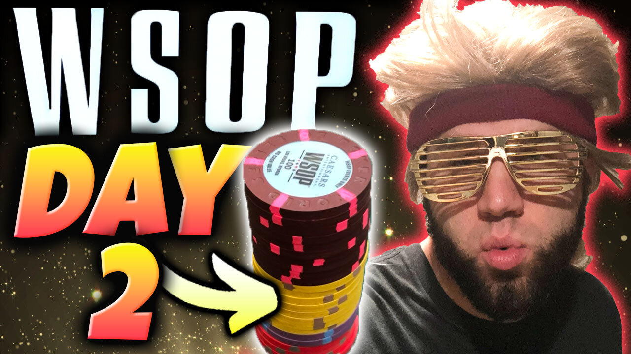 WSOP 2023 - I dressed like THIS to fire a tournament! Poker Vlog #35