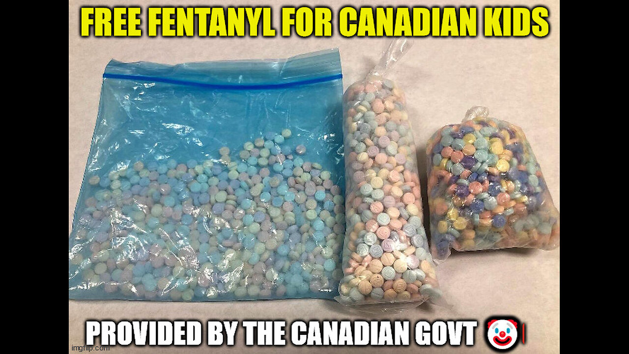 (NOT A JOKE) Free Government Fentanyl For Underage Minors in British Columbia Clownada🤡🇨🇦