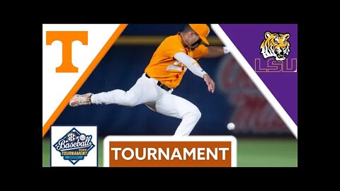 #4 LSU v #1 Tennessee Highlights | SEC Tournament Bracket | 2022 College Baseball Highlights