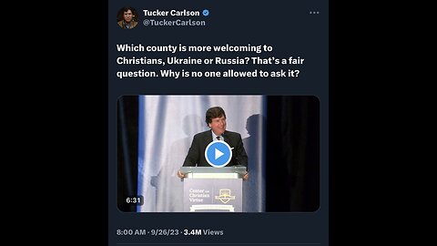 Captioned - Tucker’s speech in Cleveland OH