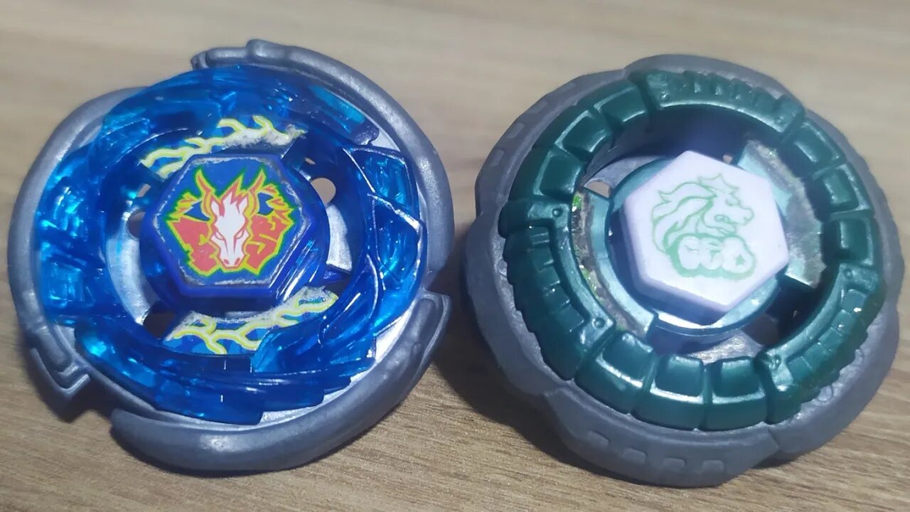 STORM PEGASUS 105RF vs ROCK LEONE 145WB - Batalha Beyblade Metal Fight