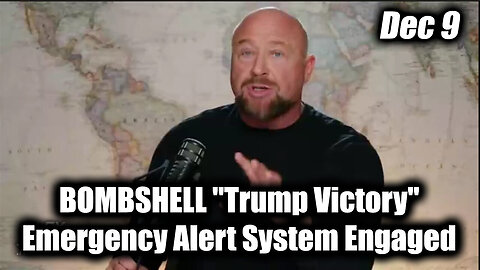 Alex Jones Dropped Bombshell "Trump Victory" - Emergency Alert System Engaged