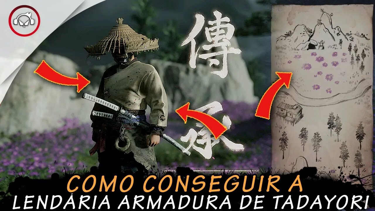 Ghost Of Tsushima, Como conseguir a lendária armadura de Tadayori , super Dica Pt Br