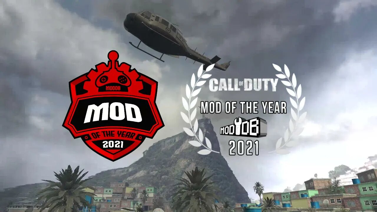 Call of Duty Rio | Melhor MOD de Call of Duty do MUNDO! MOTY 2021 @ MODDB