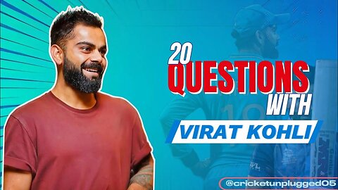 20 Questions With Virat Kohli | RAPID FIRE