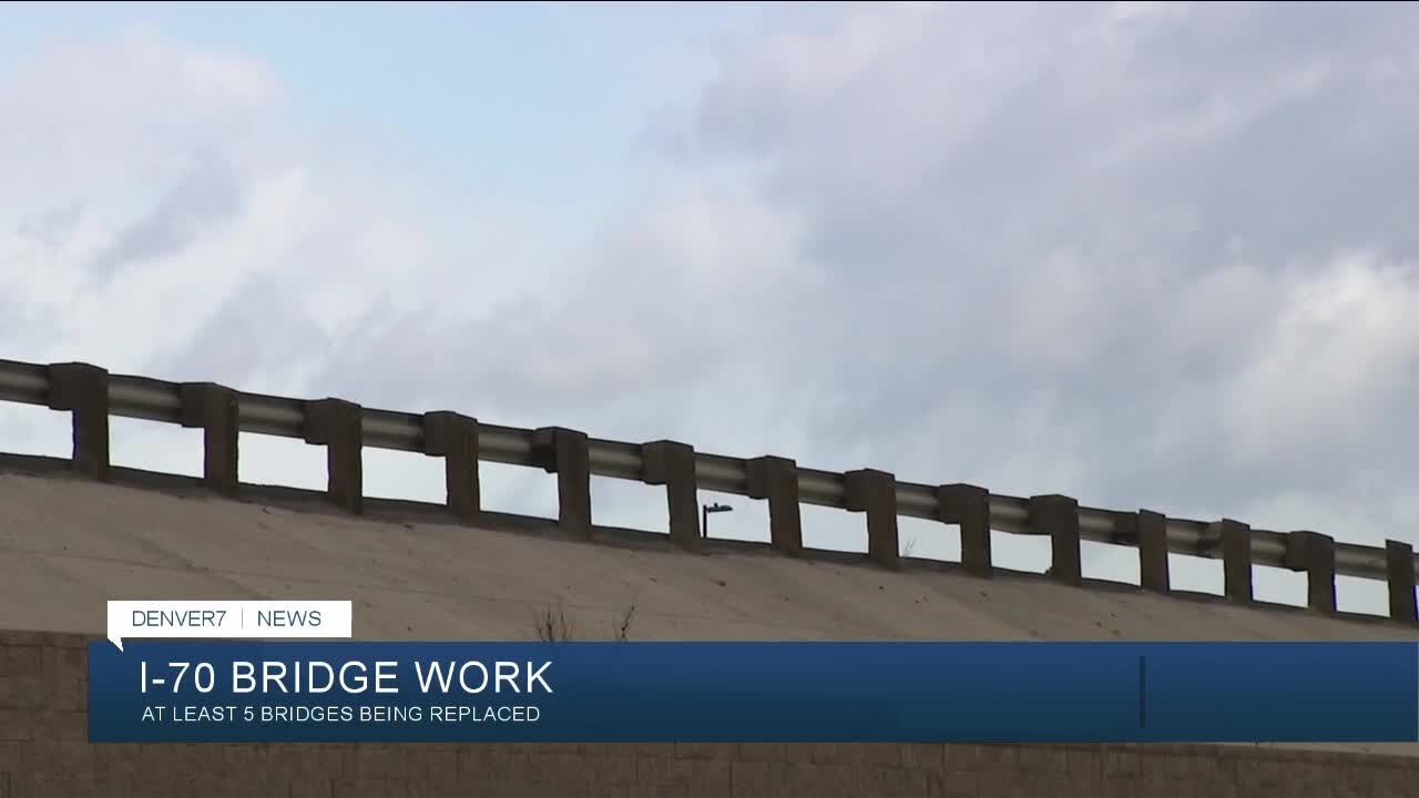 CDOT replacing I-70 bridges on east side of Denver metro area