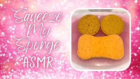 24 Hrs Later Fully Settled Cotton Candy Pink Suds ASMR Water Rinse Sponge Squeezing Part 2