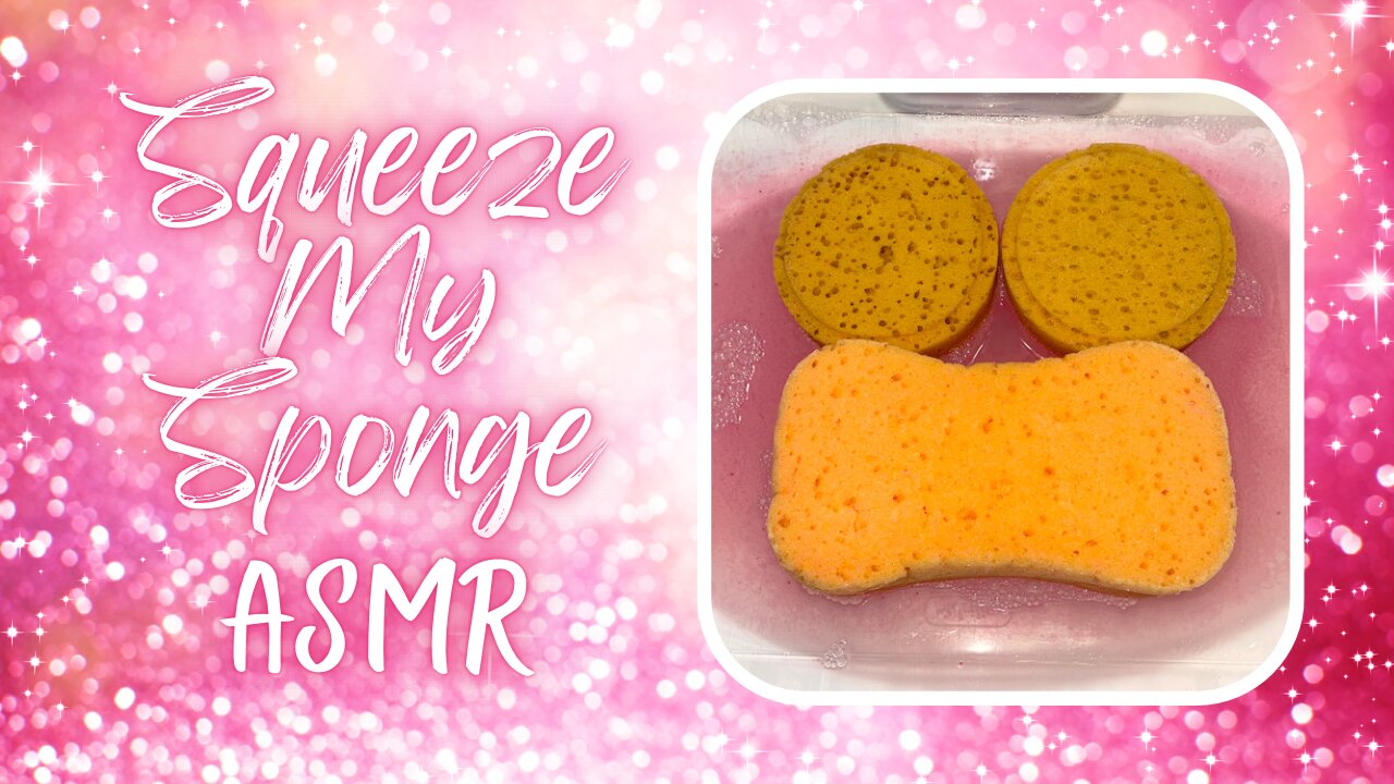 24 Hrs Later Fully Settled Cotton Candy Pink Suds ASMR Water Rinse Sponge Squeezing Part 2
