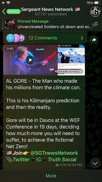 Al Gore : making money on climate change