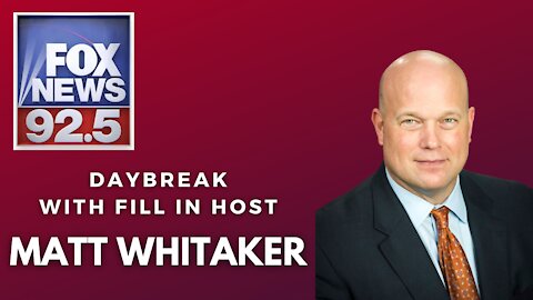 Matt Whitaker Fills In For Drew