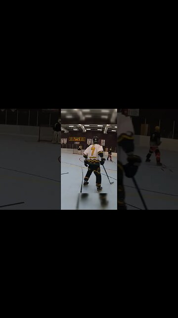Outlet pass for a 1 on 1 and goal. #gopro #hockey #inlinehockey #rollerhockey #elpasohockey