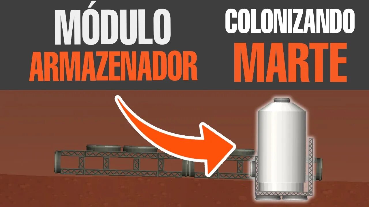 Preparando o Módulo Armazenador | #17 | Colonizando Marte | Spaceflight Simulator