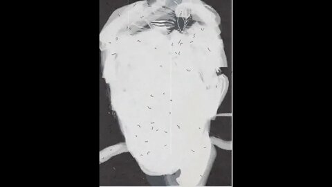 30 second painting by DJWalker featuring David Bowie