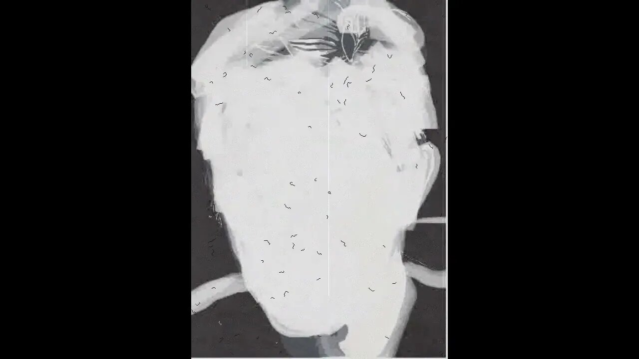 30 second painting by DJWalker featuring David Bowie