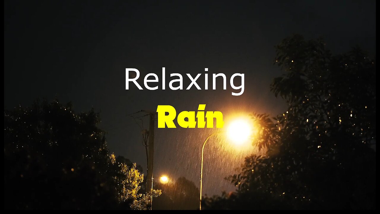 Relaxing Rain! (Rest, sleep or Study)