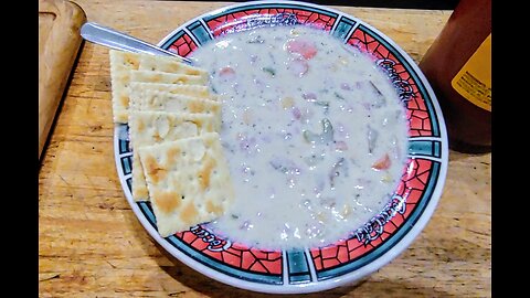 Rustic Rainbow Soup 🍲 Old Fashioned Ham Supper Chowder