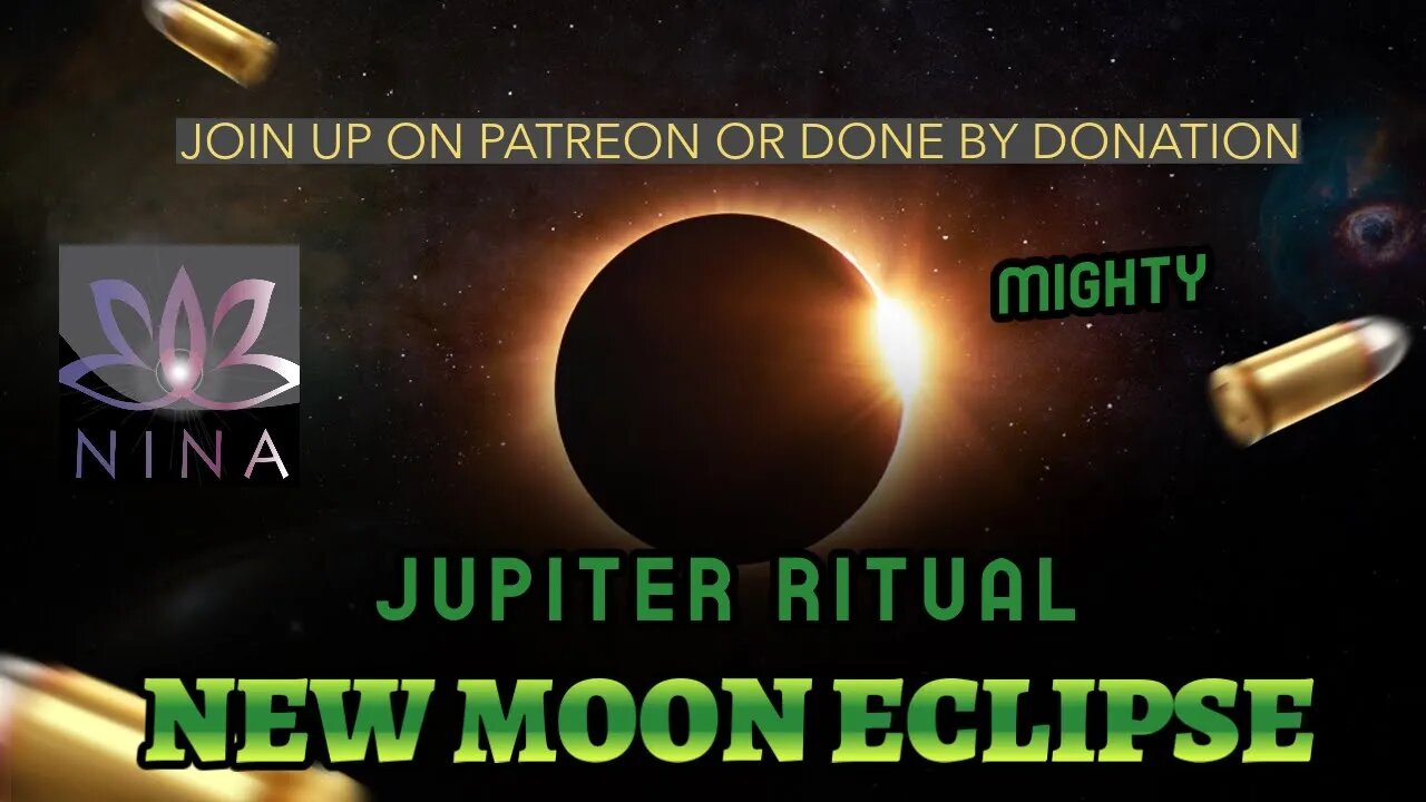 NEW MOON SOLAR ECLIPSE - MIGHTY JUPITER GROUP RITUAL - ABUNDENCE - PROSPERITY - SUCCESS - GOOD LUCK