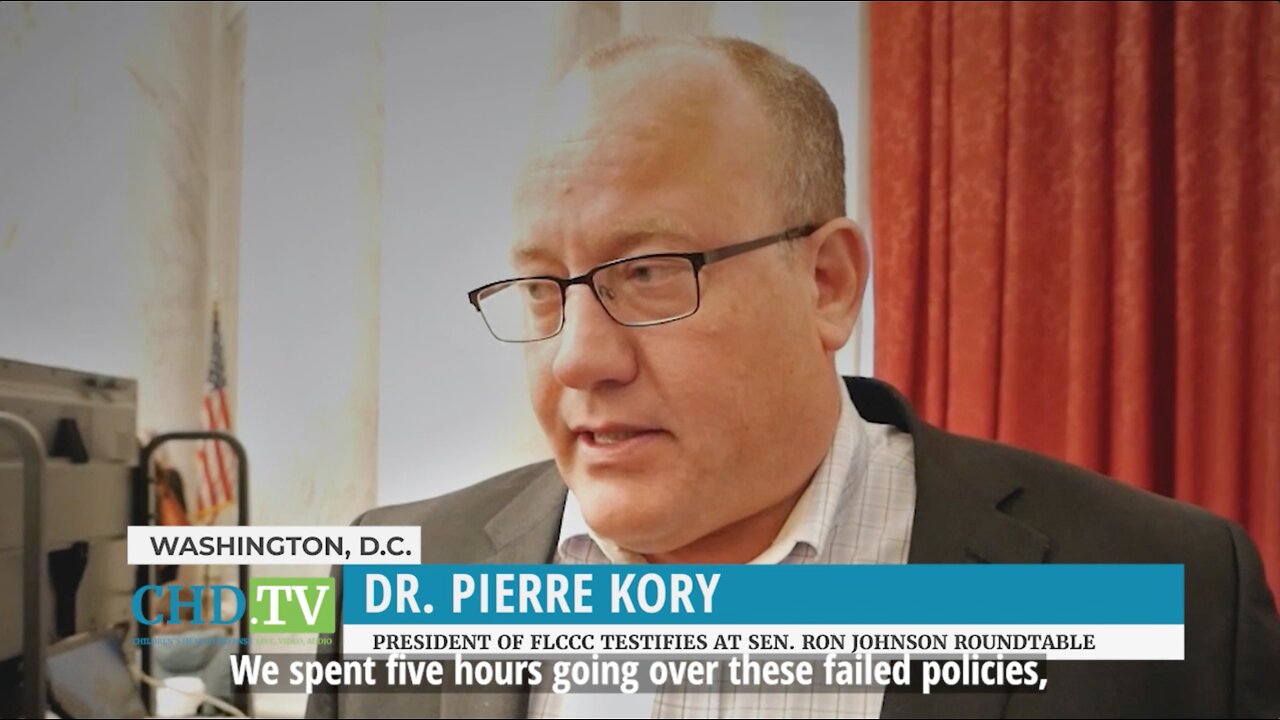 "This Is A Humanitarian Disaster" – Dr. Pierre Kory Interview With Children's Health Defense TV