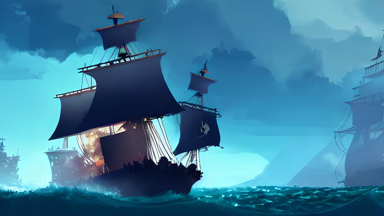 what a fantasy pirate listens to while en route⛵to locate treasure island🏝️part 22...