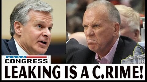 "LEAKING IS A CRIME" Wray STUNNED DUMB After Doug Collins THREATEN Him Over Adam Schiffs Fisa