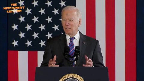 Biden: "The reason why cost.. went up.. is because people are making a lot more money than before."