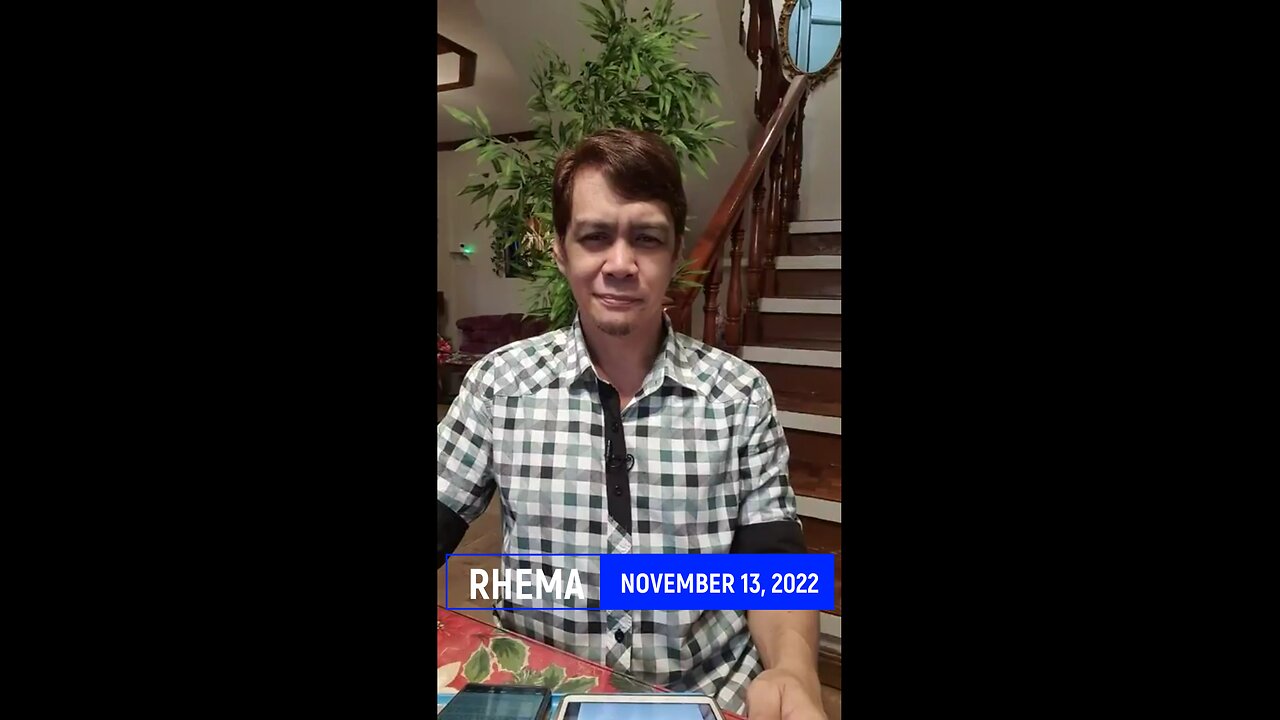 November 13, 2022 PastorB.