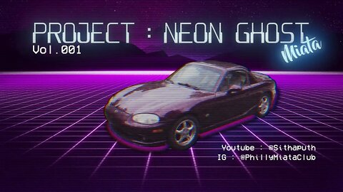 Miata Project : NEON GHOST - Video 001 - Intro & Car Wash #miata #mx5 #enginewash #enginecleaning