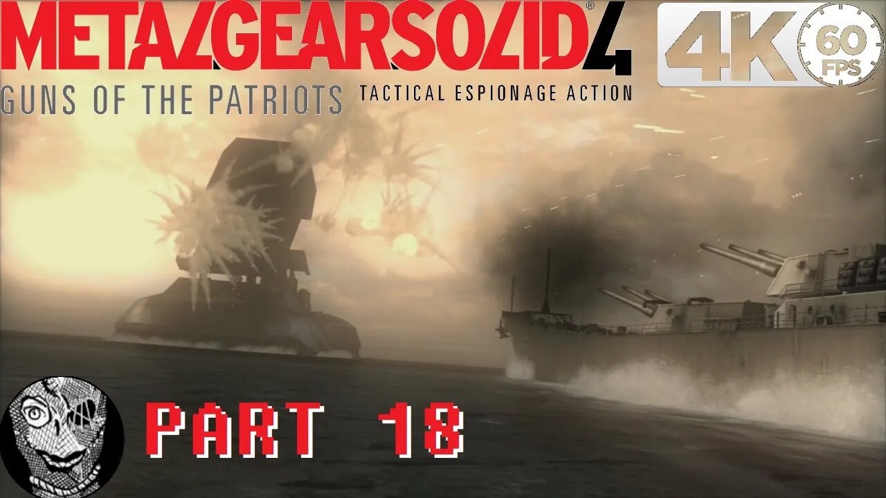 (PART 18) [Outer Haven] Metal Gear Solid 4: Guns of the Patriots 4K