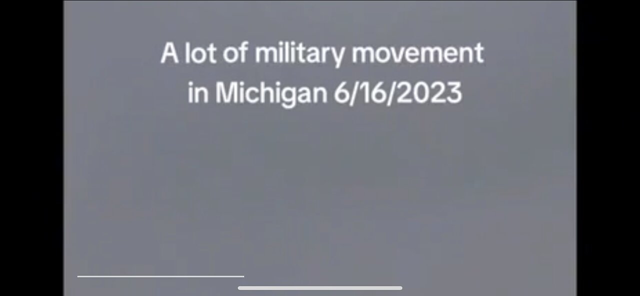 PLENTY OF MILITARY MOVEMENT OVER MICHIGAN 06/16/2023