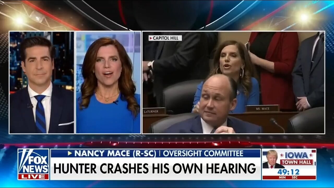 Rep Nancy Mace: It'll Be Up To A Corrupt DOJ To Put Hunter In Jail