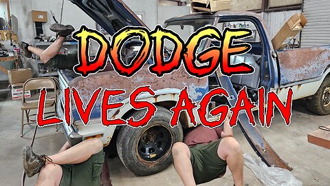 Epic Revival of 1972 Dodge Truck Turns into a Test Drive Mishap!