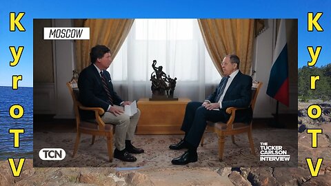 Tucker Carlson's interview with Sergey Lavrov (Swedish subtitles)