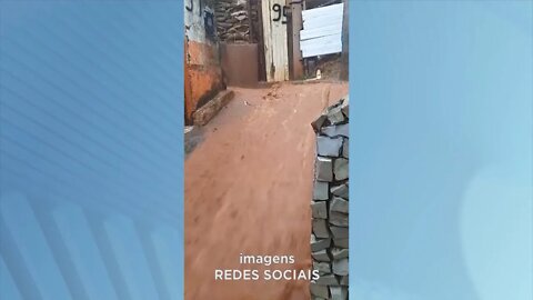 Temporal em GV: cerca de 40 milímetros de chuva em pouco mais de uma hora com transtornos em toda a