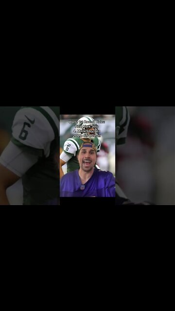 Mark Sanchez Worst Draft Pick Ever? #shorts