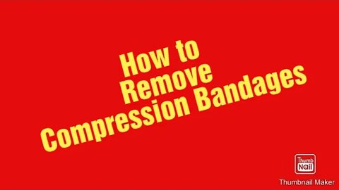 pt1 (Removing Compression Bandages and measuring legs)
