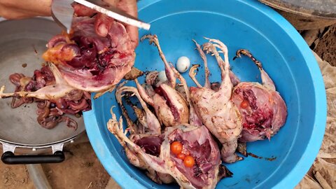 How to butcher quail, the old fashioned way!