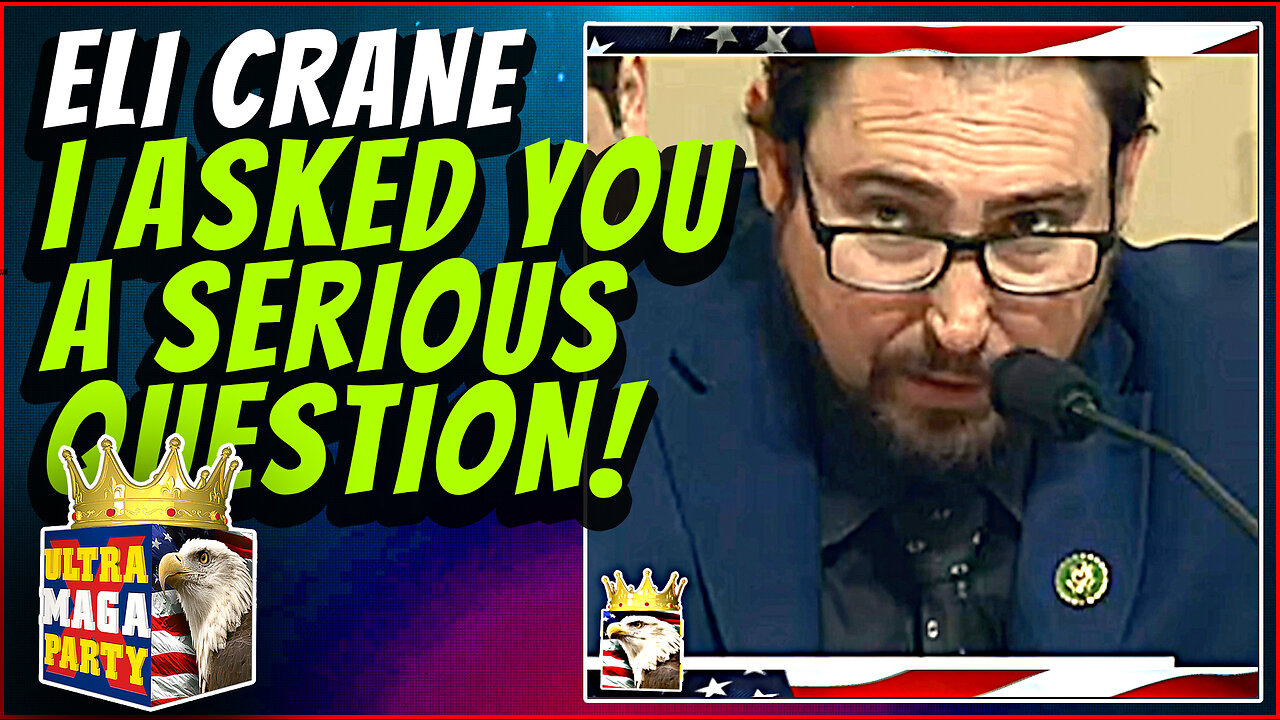 ELI CRANE to FBI: I'm asking you a SERIOUS question!