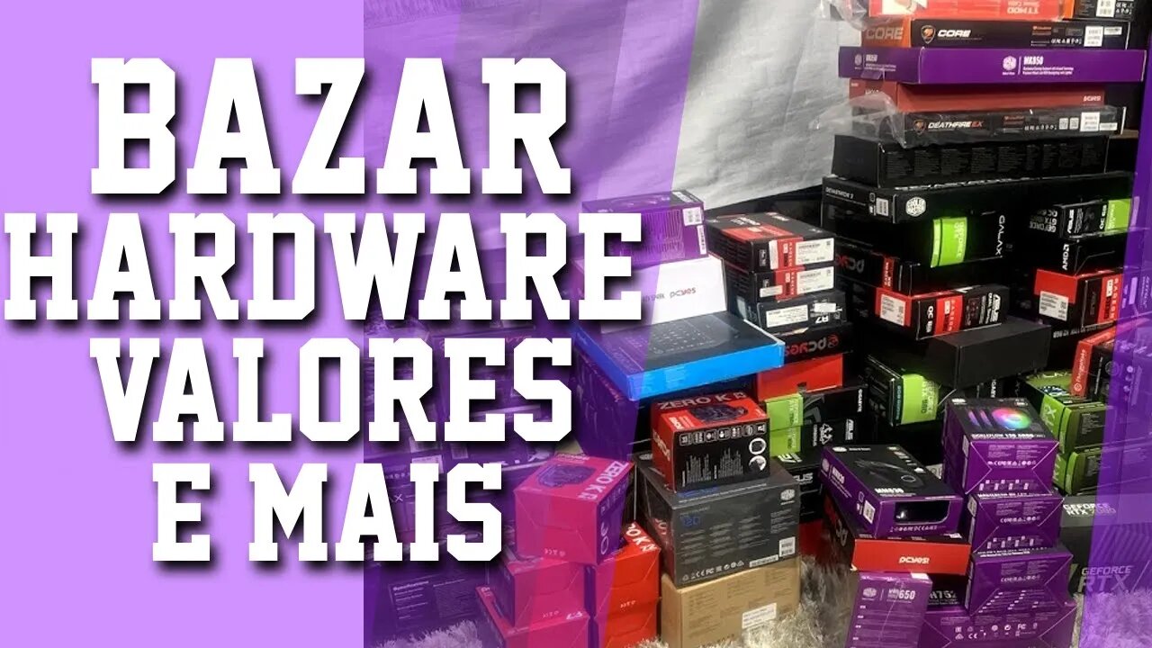 HARDWARE BARATO É HOJE no BAZAR ANDRE E JONATHA