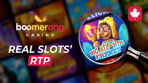 Real RTP and Boomerang Casino's Review