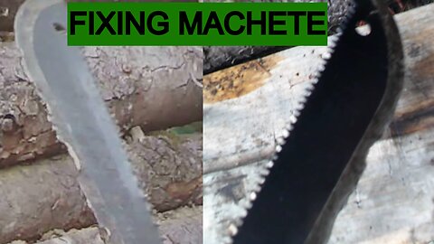 Fixing OLD beat up MACHETE