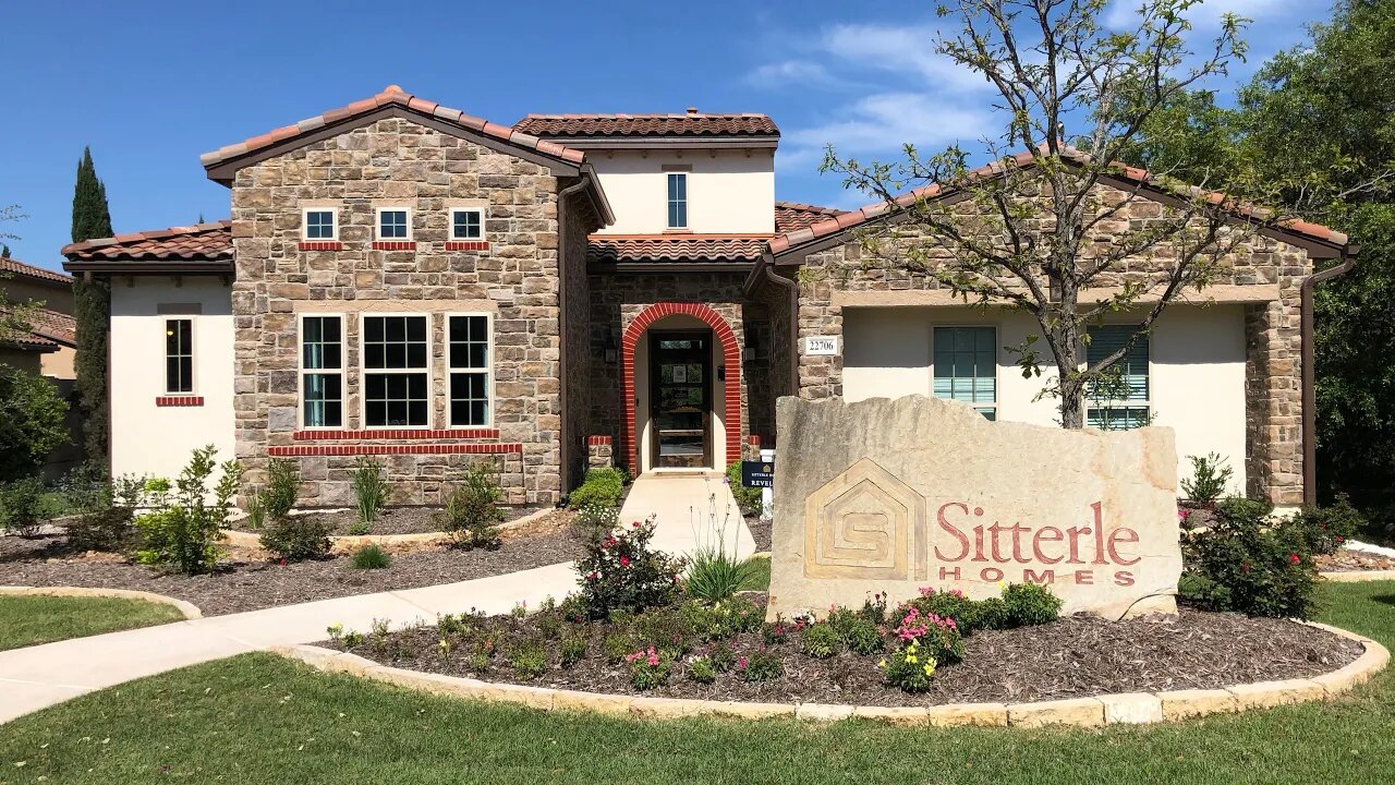 SITTERLE Home Tour, CAMPANAS Subdivision, San Antonio Tx