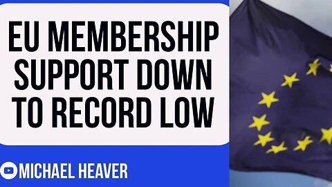 Support For EU Membership Sinks To ALL-TIME LOW