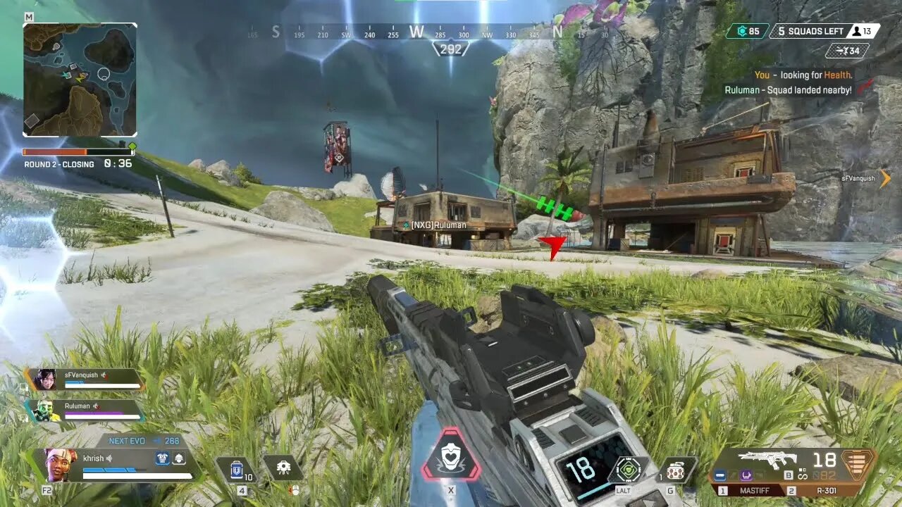 "k, i'm gonna go push that" - apex legends
