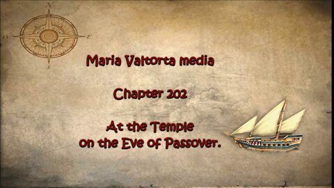 At the Temple on the Eve of Passover.
