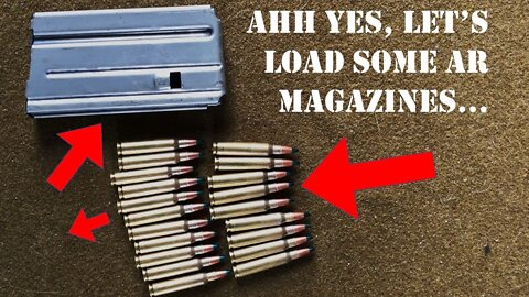 ASMR For AR Fanboys: Loading Various AR-15 Magazines