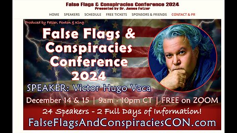 False Flags Conspiracies Conference Crypto Jew Claims Dustin Nemos Stew Peters Victor Hugo Are Jews