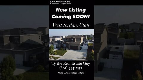 NEW LISTING • Coming SOON • West Jordan Utah #utahrealestate