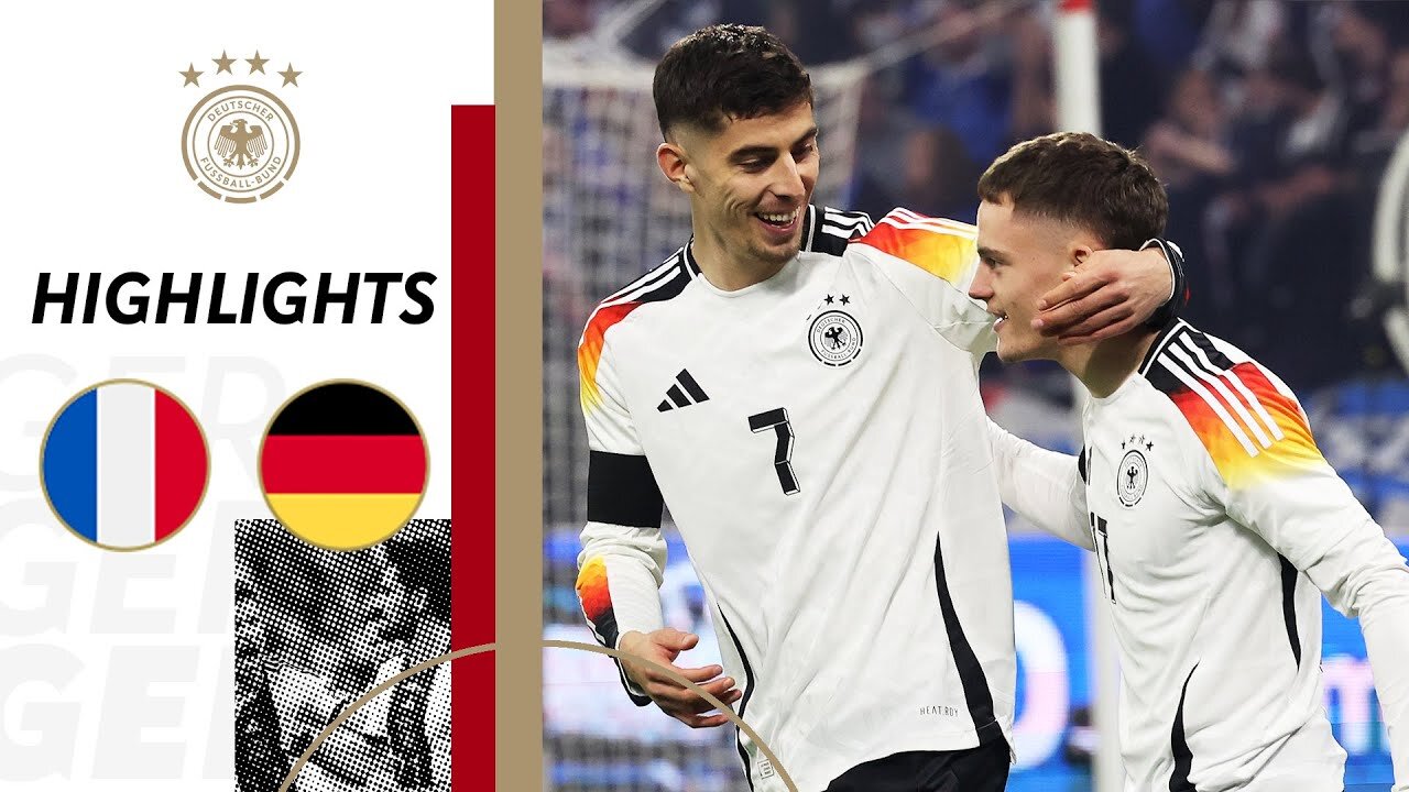 8 seconds!! FASTEST goal in DFB history! | France vs. Germany 0-2 | Highlights | HD