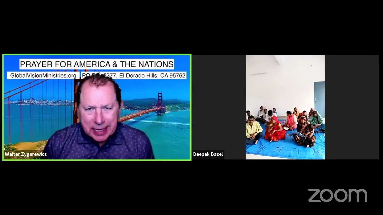 PRAYER FOR AMERICA & THE NATIONS Live Baptism in India - Walter Zygarewicz with Deepak Basel